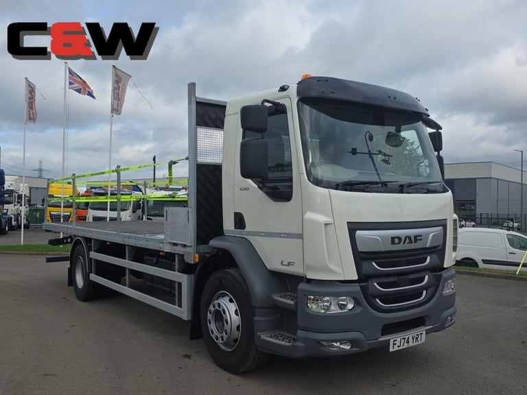 2025 (74)FA LF 230 4x2 Flatbed 18T Day Cab - 44,000Kms