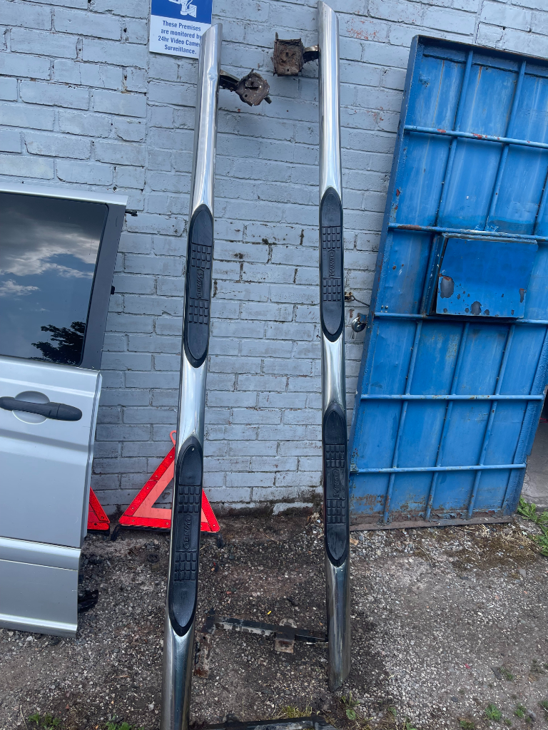 MERCEDES 20032014 639 VITO,VIANO SWB,LWB CHROME SIDE BARS,STEPS,RAILS