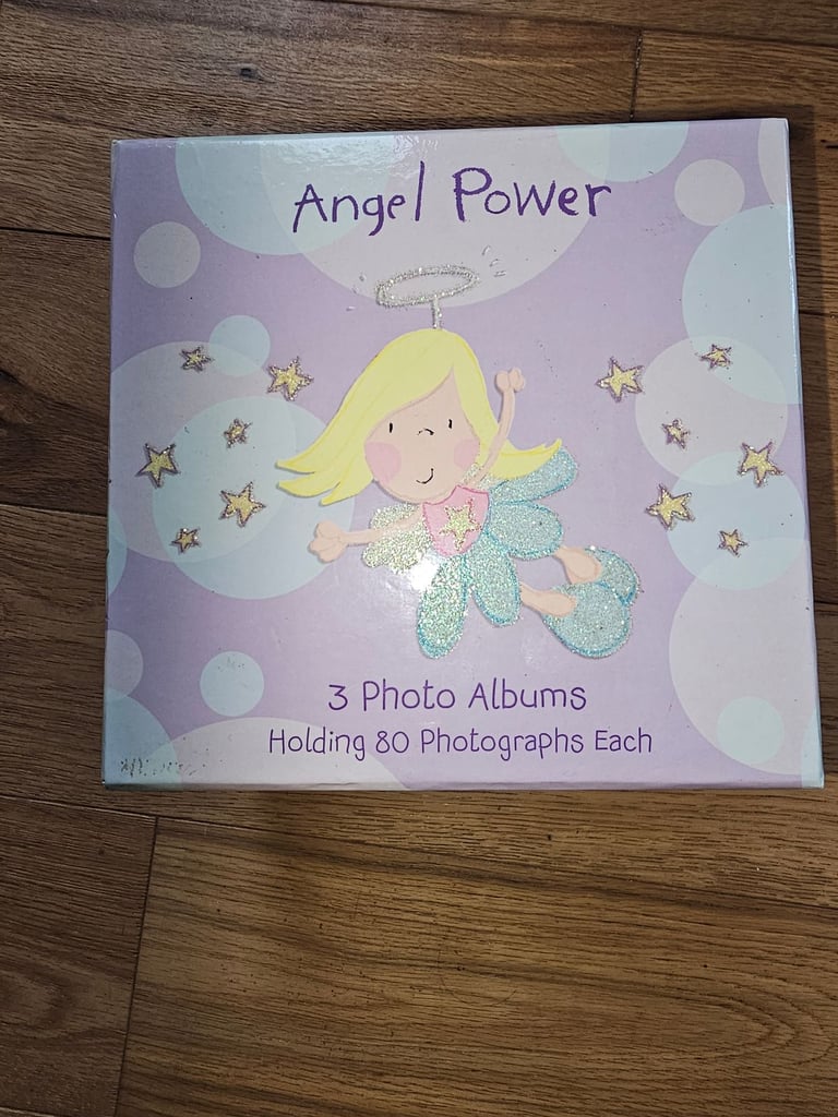 image for 3 Keepsake Photo Albums and Box 