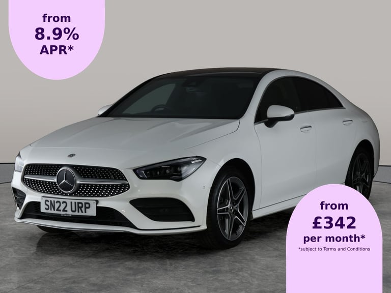 2022 Mercedes-Benz CLA 1.3 CLA250e 15.6kWh AMG Line (Premium Plus) Coupe 4dr Petrol Plug-in Hybri...