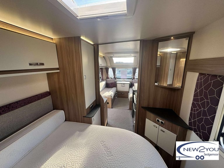 2020 Swift Coastline M4 SB 4 Berth TRANSEVERSE BED Caravan - STOCK NO S090