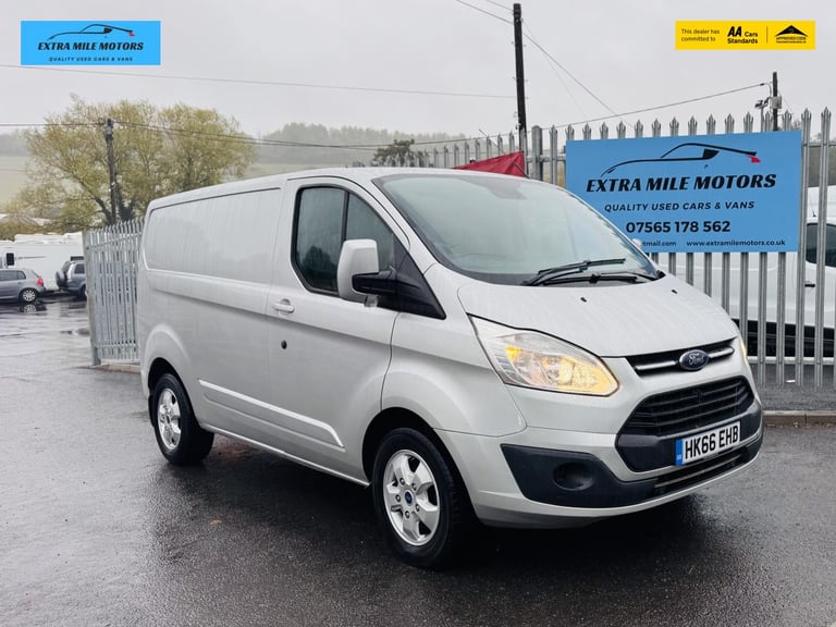 2016 Ford Transit Custom 2.0 TDCi 130ps Low Roof Limited Van PANEL VAN DIESEL Manual