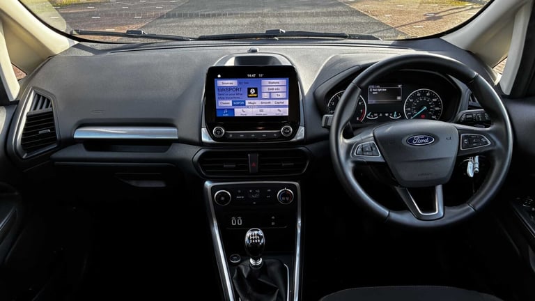 2019 Ford Ecosport 1.0 EcoBoost Zetec 5dr HATCHBACK PETROL Manual