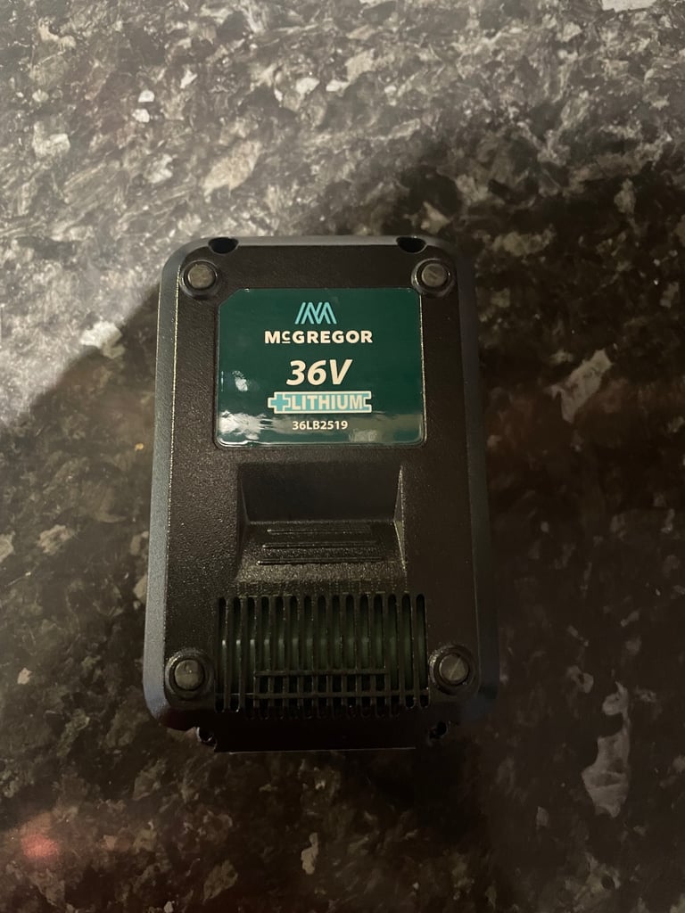 image for Genuine 36LB2519 McGregor 36v 2.5Ah Lithium Lawnmower Battery
