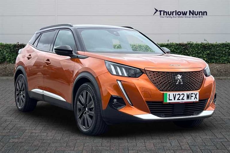 image for 2022 Peugeot E-2008 50kWh GT Premium SUV 5dr Electric Auto (7kW Charger) (136 ps) SUV Electric Au...