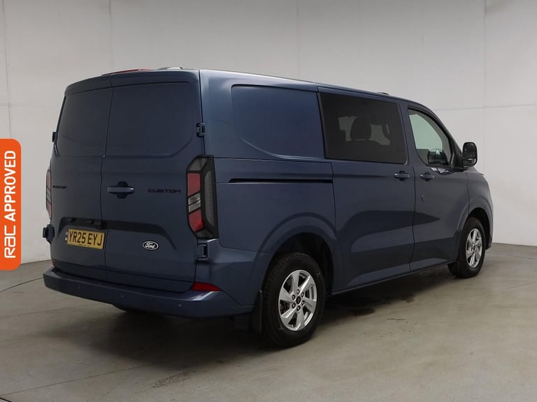 2025 Ford Transit Custom 2.0 320 EcoBlue Limited Crew Van Double Cab 5dr Diesel Manual L1 H1 Euro...