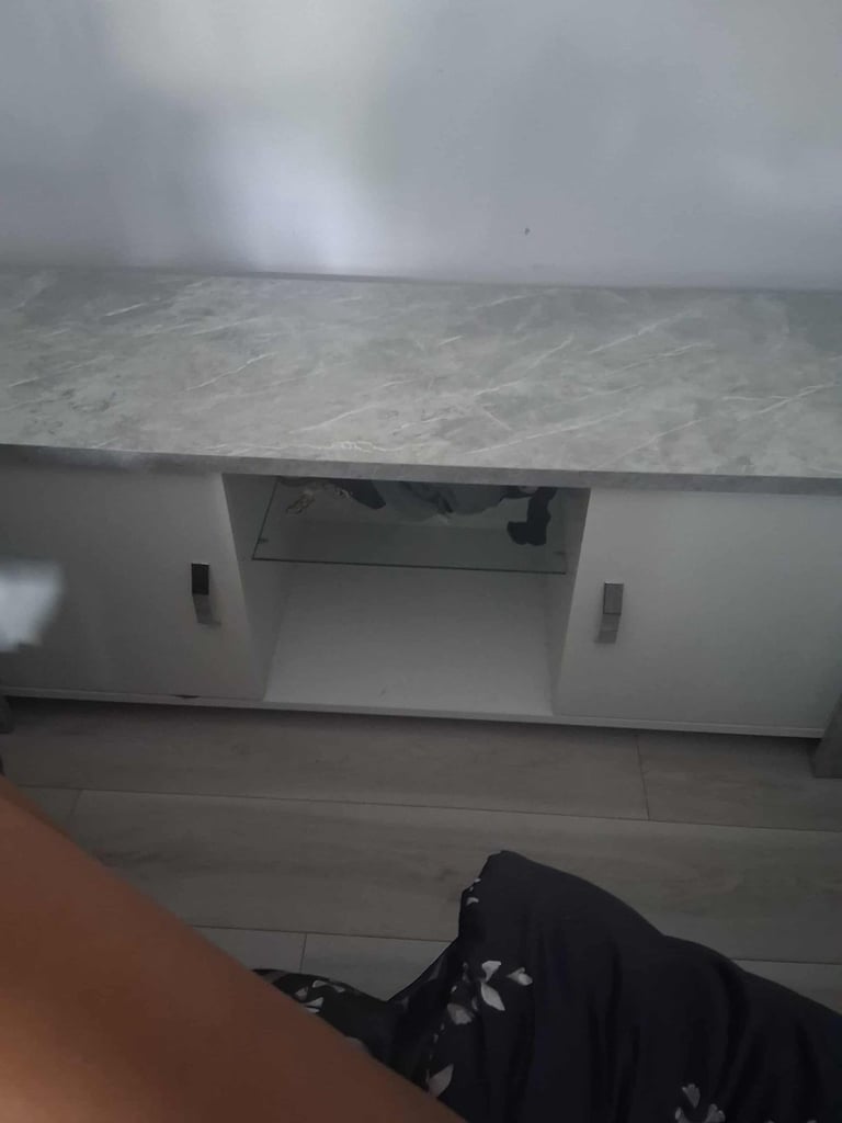 image for Modern marble TV stand 