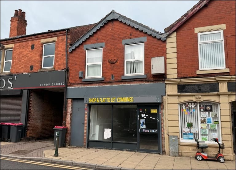 SHOP & FLAT TO LET COMBINED S25