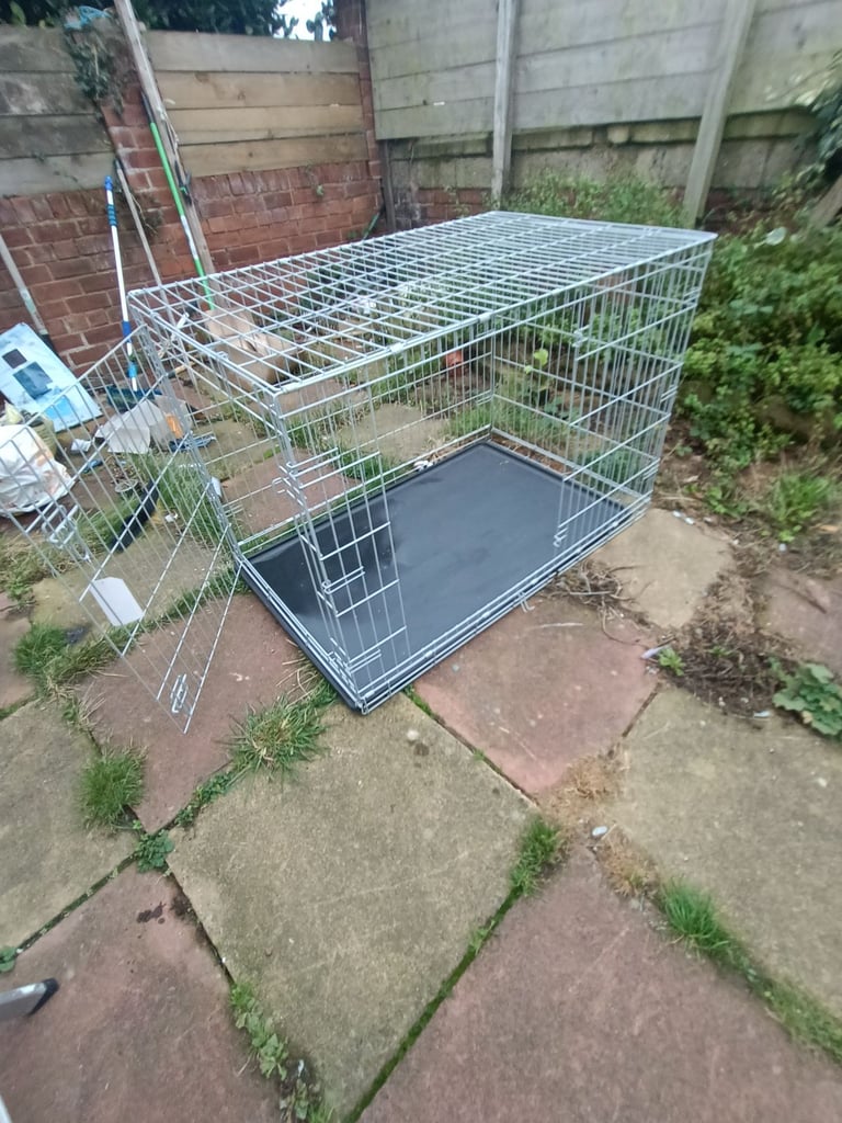 Extra large Dog Cage Plasticated Finish 