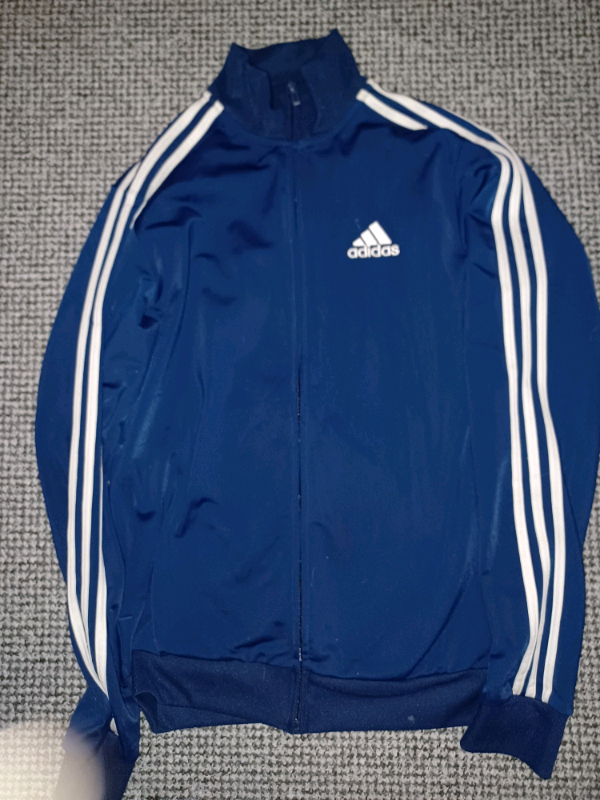 Adidas tracksuit top blue | in Bangor, County Down | Gumtree