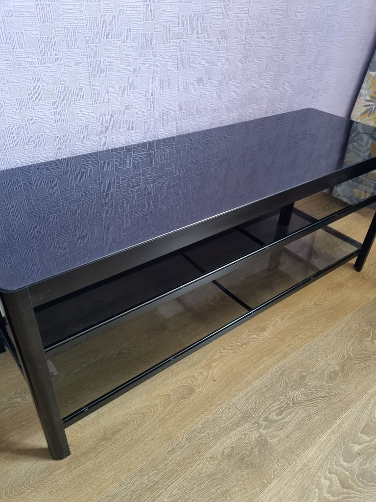 Glass Tv table