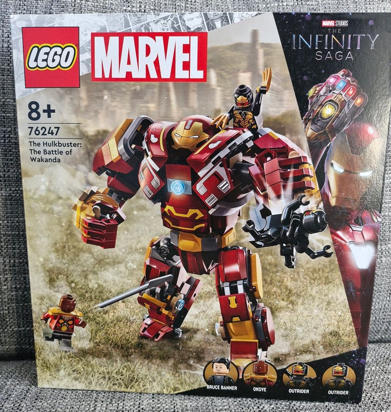 image for Lego Marvel Hulkbuster Set New