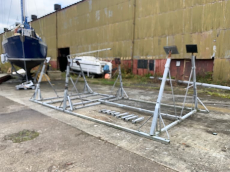 Yacht Cradle 6 leg Tennamast 