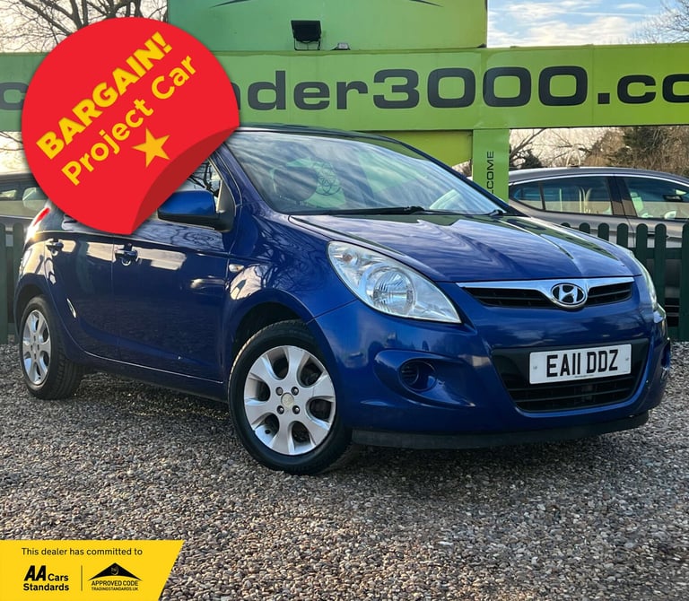 2011 Hyundai i20 1.4 i20 Comfort CRDi 5dr Hatchback Diesel Manual