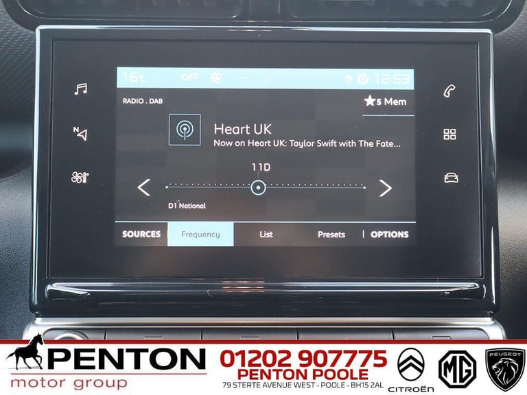2022 Citroen C3 Aircross 1.2 PureTech C-Series Euro 6 (s/s) 5dr MPV Petrol Manual
