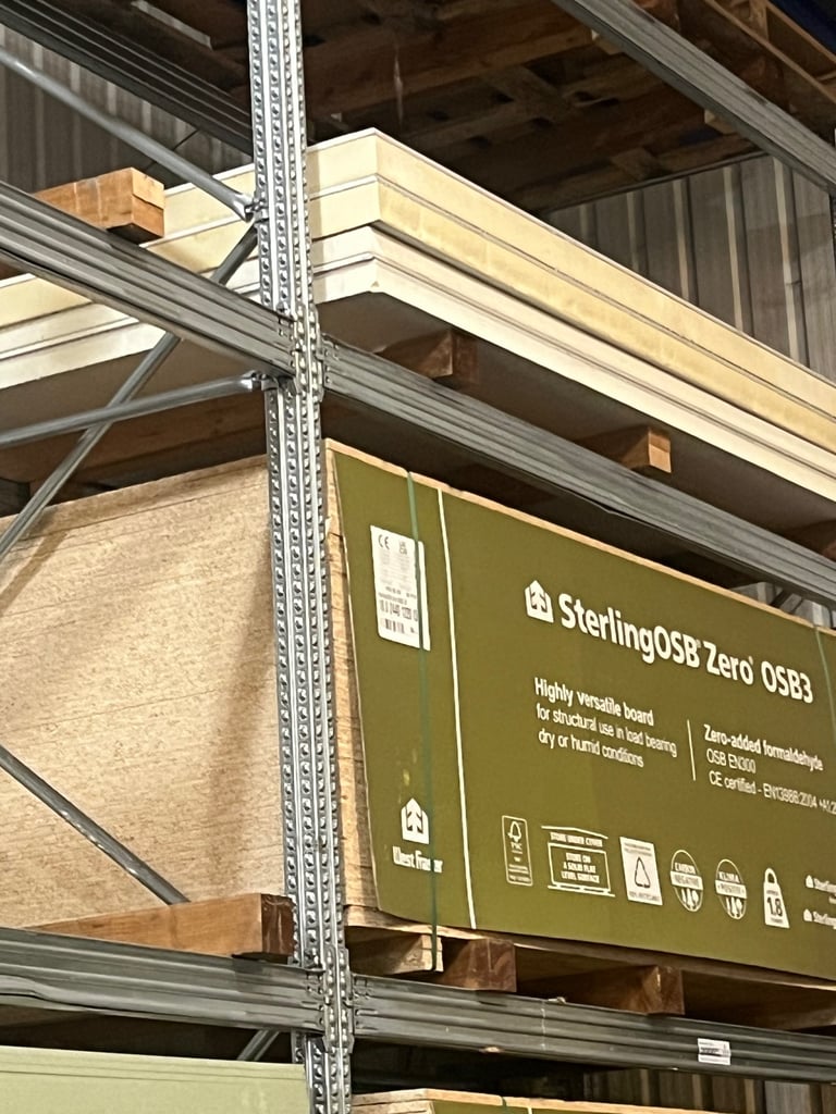 🪵 OSB 3 Structural Boards – Top Quality | Massive Stocks | Next-Day Delivery London & SE England!