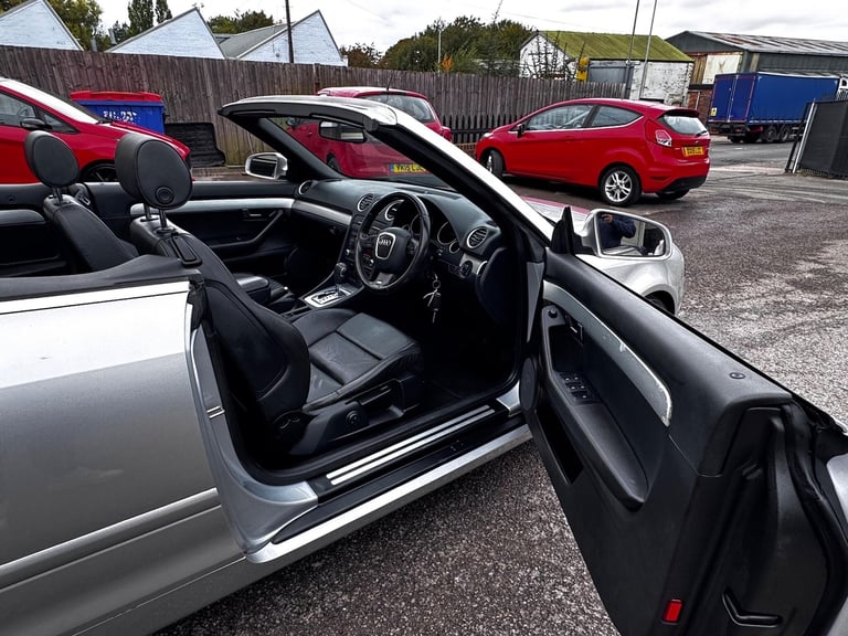 2007 Audi A4 Cabriolet 1.8T S line Multitronic 2dr CONVERTIBLE Petrol Automatic