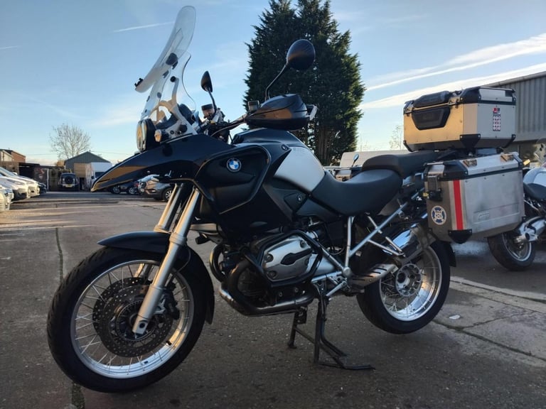 2007 07 BMW R 1200 GS AVENTURE TOURER R1200GS FULL LUGGAGE NEW MOT HPI CLEAR