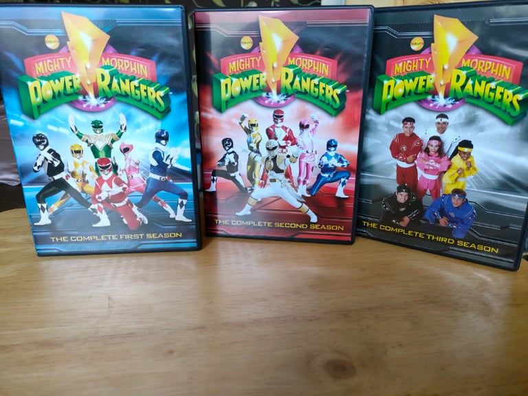 The mighty morphing Power rangers. All 3 original seasons on 17 discs.