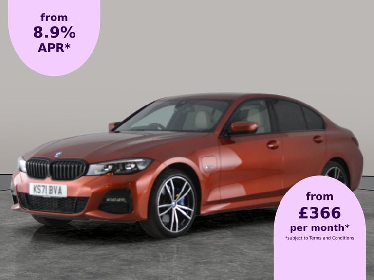 2022 BMW 3 Series 2.0 330e 12kWh M Sport Saloon 4dr Petrol Plug-in Hybrid Auto xDrive Euro 6  Sal...