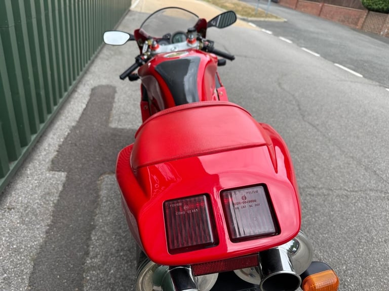 Ducati 748 BP Red 2000 Model 11000 miles Excellent History Belts Changed Termis