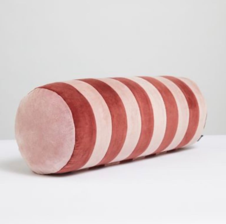image for Carolyn Donnelly Eclectic Stripe Bolster Cushion 