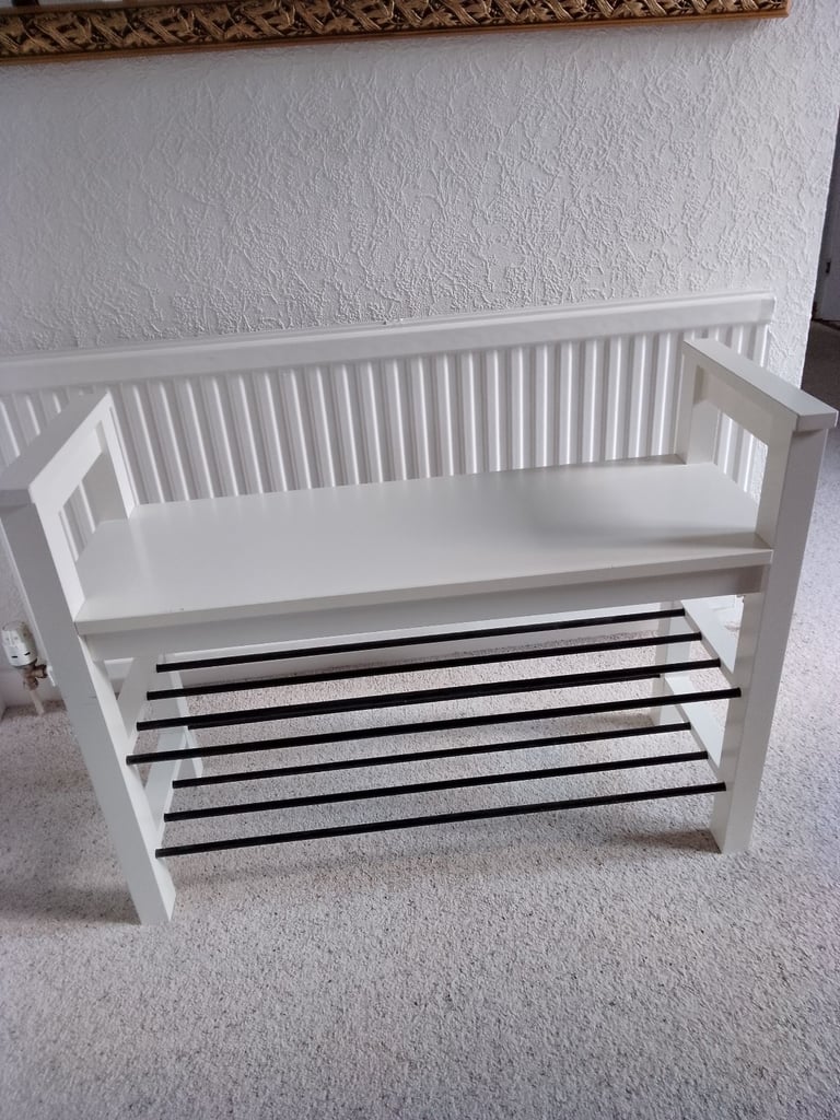 Ikea Hemnes shoe bench seat- 85 cms long