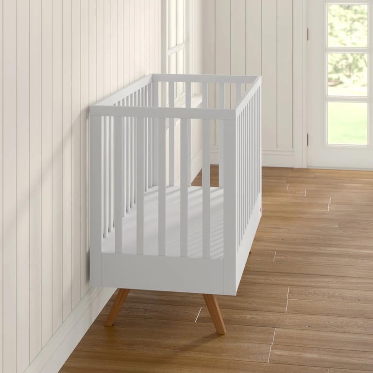 Luxury Cot Bed By Isabelle & Max + Mattress Size 60 x 120 cm