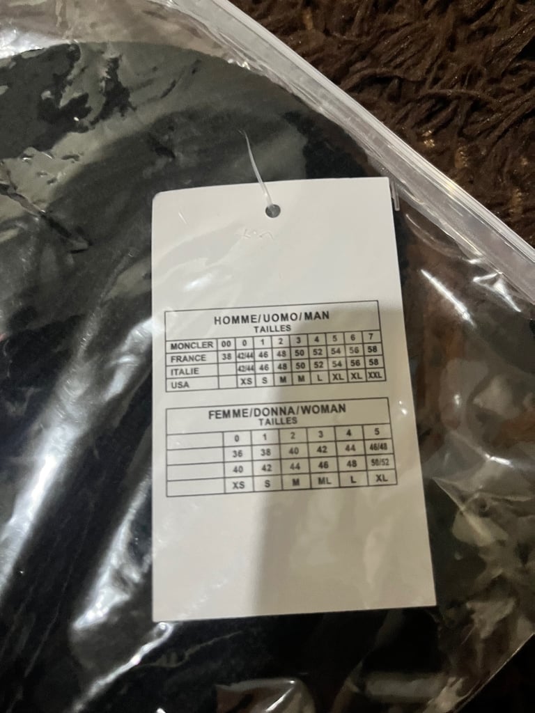 Moncler hat brand new sealed