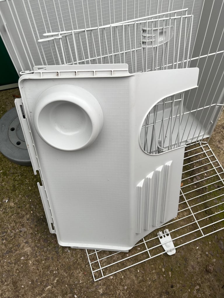 Pig & Rabbit Home 120 Indoor Cage Grey