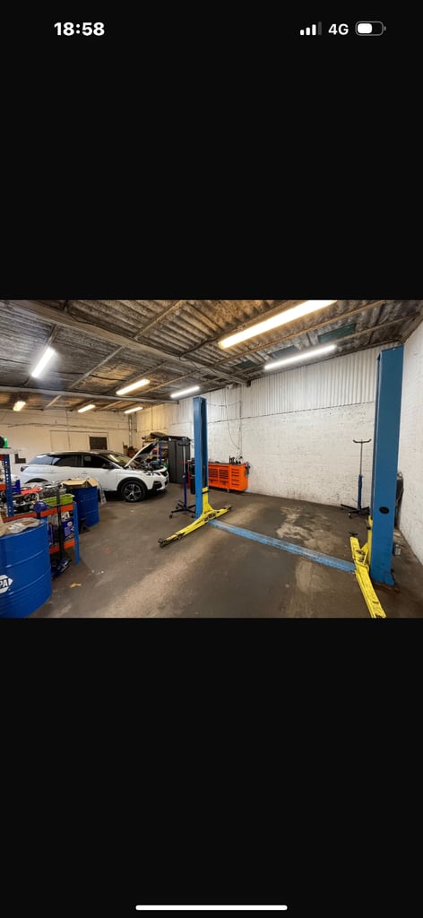 Car dealership to rent.