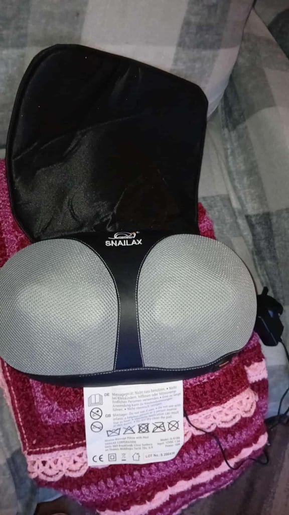 Electric  back massager with heat option