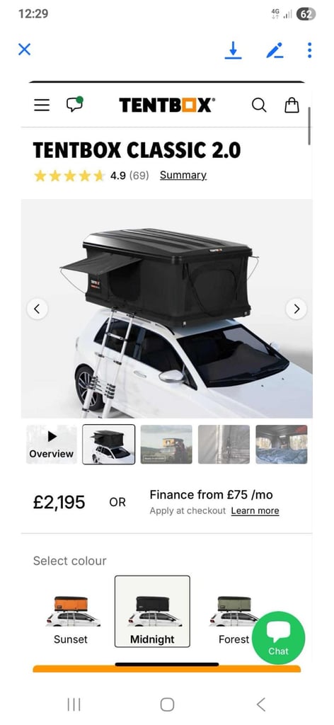 Car tentbox 