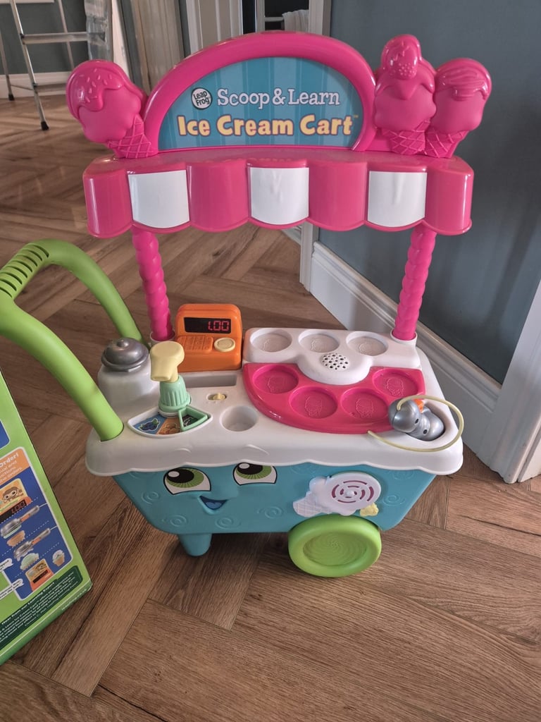Leap Frog ice cream cart