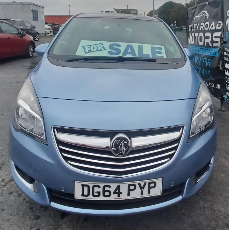 2014 Vauxhall Meriva 1.4i Turbo SE Euro 6 5dr MPV Petrol Manual