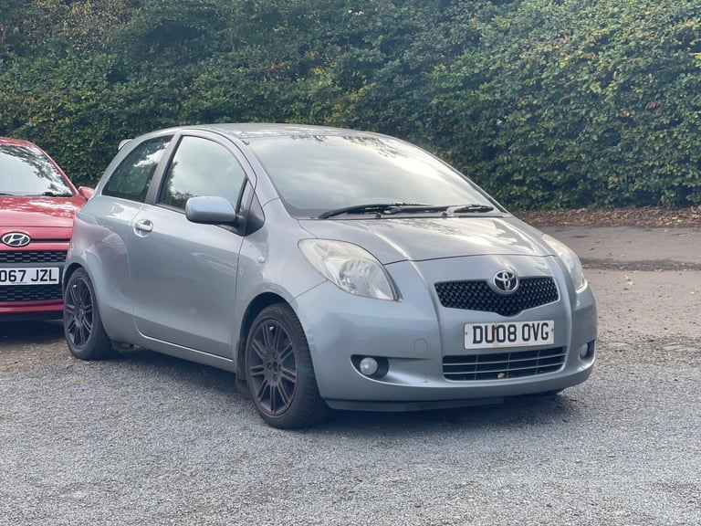 2008 Toyota Yaris 1.3 VVT-i SR 3dr HATCHBACK Petrol Manual