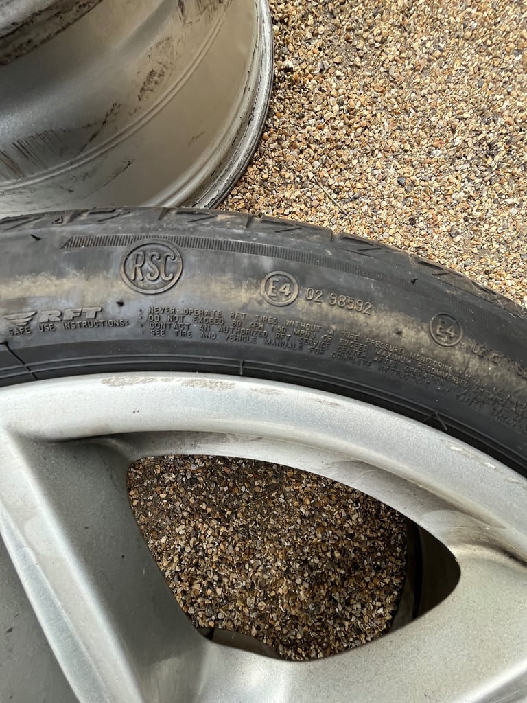 🛞 Genuine BMW 19” M Sport Alloy Wheels – Staggered Set with 2x Bridgestone Run Flat Tyres 🛞