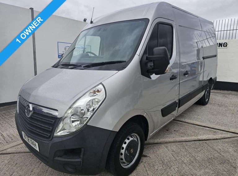 2018 18 VAUXHALL MOVANO 2.3 CDTI 3500 PANEL VAN 5DR DIESEL MANUAL FWD L2 H2 EURO