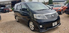 TOYOTA ALPHARD 2 BERTH CAMPERVAN WITH REAR CAMPER CONVERSION AND COOLBOX