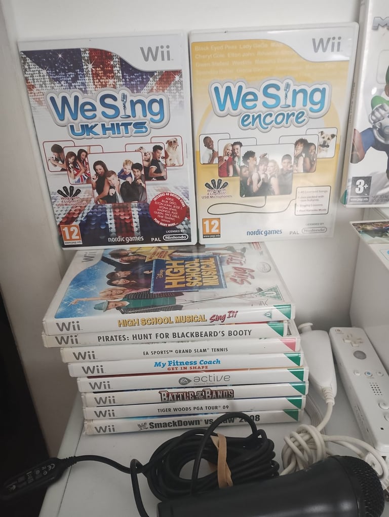 Nintendo Wii With 24 Games And Accessories In Good Condition And Perfect Working Order £100