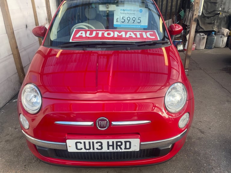 image for 2013 Fiat 500 1.2 Lounge Hatchback 3dr Petrol Dualogic Euro 4 (69 bhp) Petrol
