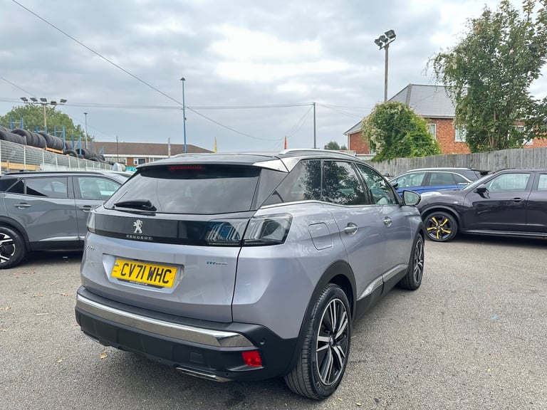 2021 Peugeot 3008 1.6 Hybrid 225 GT Premium 5dr e-EAT8 HATCHBACK Petrol Parallel Phev Manual