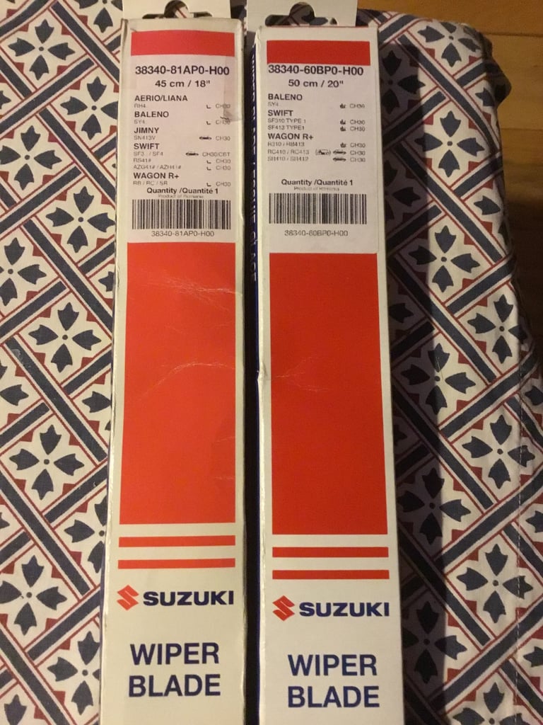 Suzuki wiper blades (Unused)