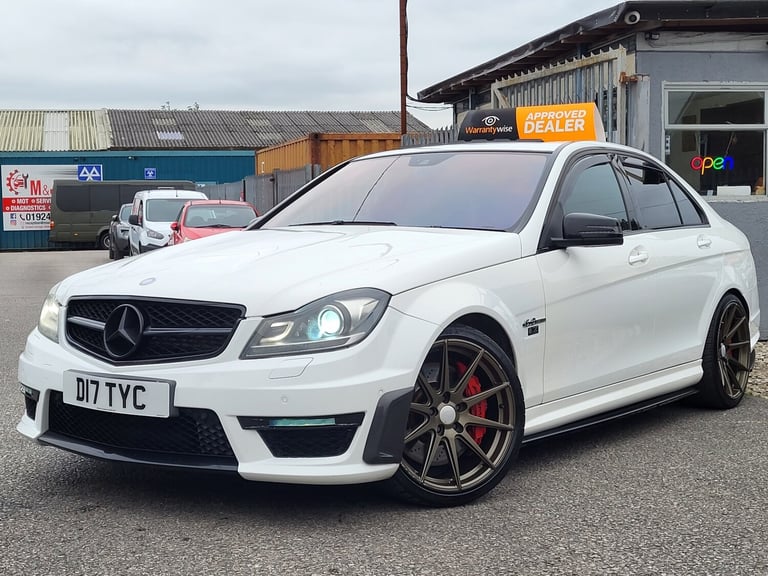 2012 Mercedes-Benz C-Class C63 6.2 AMG PERFORMANCE 4 DOOR SALOON 125 EDITION MSL STAGE 1 REMAP TU...