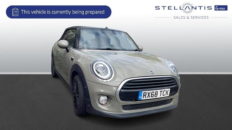 2018 MINI Convertible 1.5 Cooper Classic II 2dr Auto CONVERTIBLE PETROL Automatic