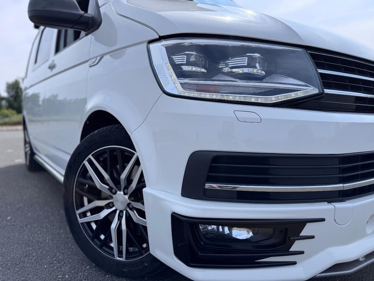 2018 VOLKSWAGEN TRANSPORTER T6 SPORTLINE 204BHP DSG. POP TOP. SOLAR.NO VAT
