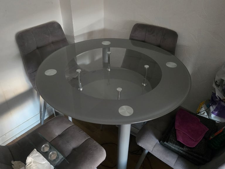 image for Dining table and chairs 