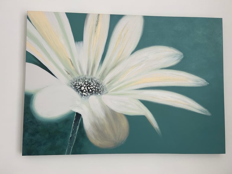 image for Large teal canvas 