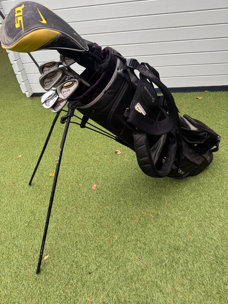 image for FULL Set Golf Clubs & Stand Bag