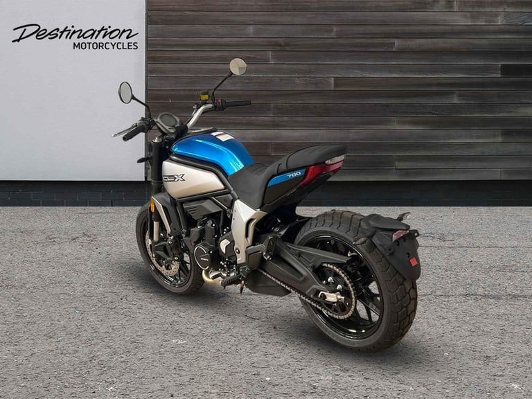 2025 Cf Moto Cl-X 700CL-X HERITAGE Petrol blue 6 Speed